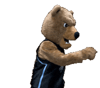 Bear Mascot Sticker by Lethbridge Polytechnic