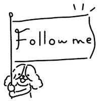 illuminadesign dog follow followme いぬ Sticker