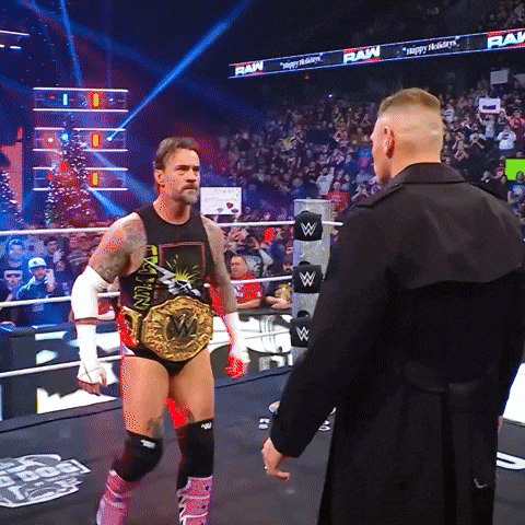 Stare Down Cm Punk GIF by WWE