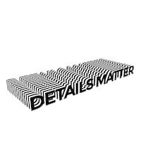Details Matter Sticker by popspotid