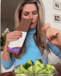 Chocolate Eating GIF