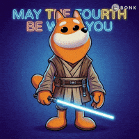 Star Wars Neon Text GIF by BONK