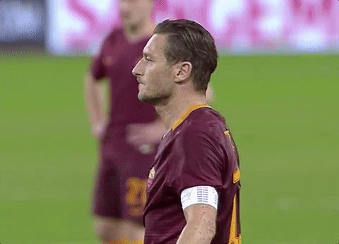 sad slow motion GIF by AS Roma