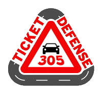 305TicketDefense 305ticketdefense 305 ticket defense Sticker