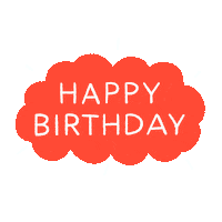 Celebrate Happy Birthday Sticker