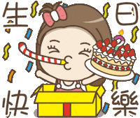 Happy Birthday Sticker