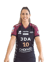 Handball Carmen Sticker by JDA Dijon Basket