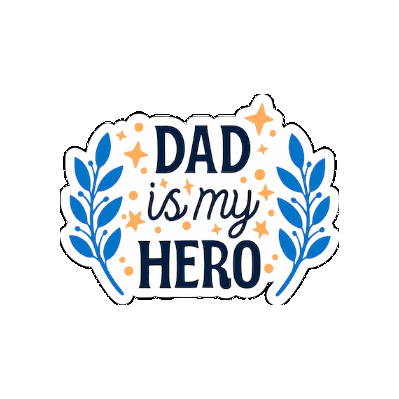 Dad Father Sticker by Smile Doctors Official