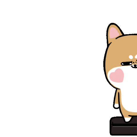 ladyhobi bye shiba ooops mrshiba Sticker