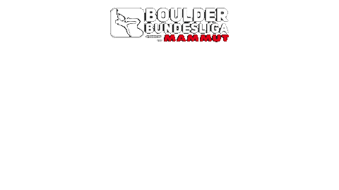 boulderbundesliga giphyupload mask bouldering bouldern Sticker