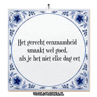 Wijsheid Rust Sticker by Tegelspreuken.nl