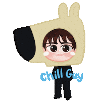 Dk Chillguy Sticker