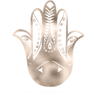 Hand Hamsa Sticker by Witch and Womb