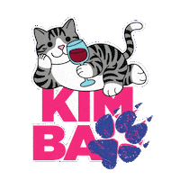 Red Wine Cat Sticker by Schwaderer Wines