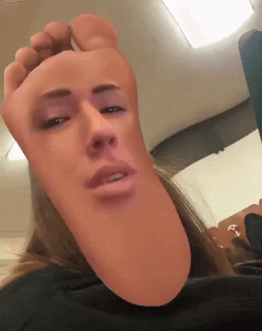 Girl Feet GIF