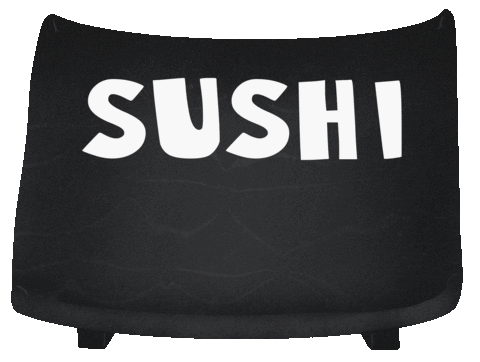 iksanbangsawan giphyupload sushi skena makassar Sticker