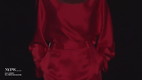New York Fashion Week Sally Lapointe GIF by NYFW: The Shows