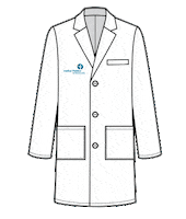 ipmontevideo science lab ciencia coat Sticker