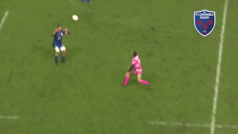 passe fc grenoble GIF by FCG Rugby