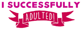 I Did It Success Sticker by Gritty Knits