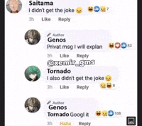 One Punch Man Message GIF
