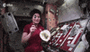 nasa food space water hungry GIF