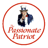ThePassionatePatriot usa america patriotic patriot Sticker