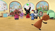 Bing Bingbunny Balance GIF by Bing Bunny