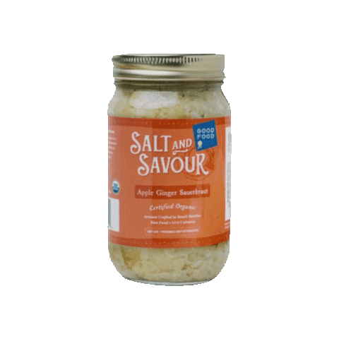SaltAndSavour sauerkraut kraut award winning salt and savour Sticker