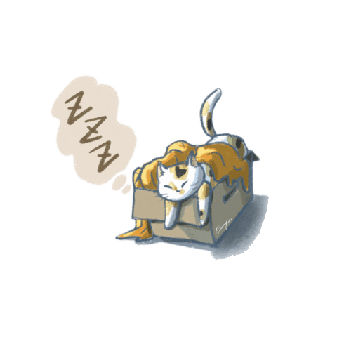 Sleepy Sticker