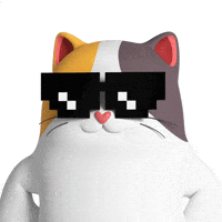 So Cool Cat GIF by Liberty Cats Emojis