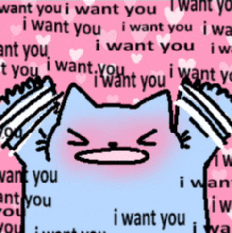 Cat Love GIF by sillynub