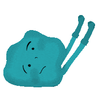 Tired Dis Sticker