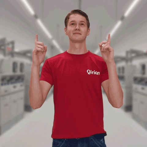 Qirion swipe up look up swipe GIF
