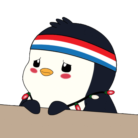 Sad Mood Sticker by Pudgy Penguins