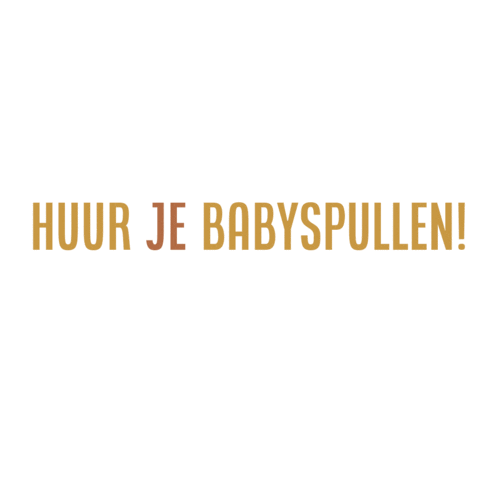 baby_exchangerie giphyupload slogan huur je babyspullen lease je babyuitzet Sticker