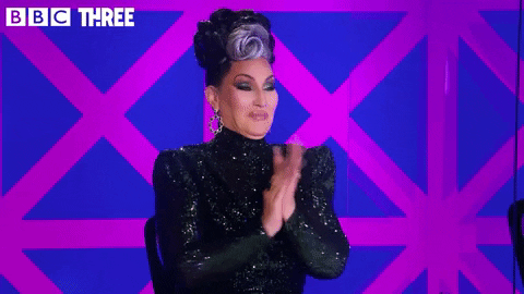 Michelle Visage Clapping GIF by BBC Three