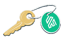 SouthernTrustMortgage green home welcome door Sticker