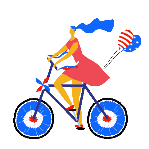 Independence Day Usa Sticker