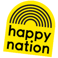 happynation happynation happy rainbow happy nation thehappycrew Sticker