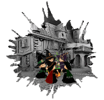 Halloween Fire Sticker