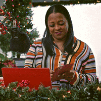 Merry Christmas Art GIF by Lifetime