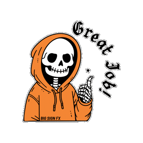 Great Job Sticker by BiG sign fx