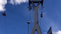 100 People Trapped Mid-Air as Cologne Cable Car Line Breaks Down