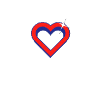 Happy Love You Sticker by Paula Baines