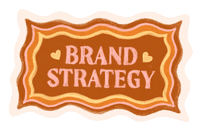 jademdesign branding strategy strategist brand strategy Sticker