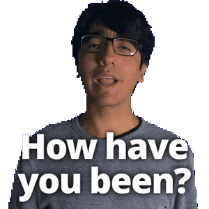 Whats Up Hello Sticker