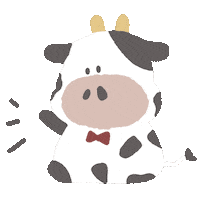 Cow 矢印 Sticker