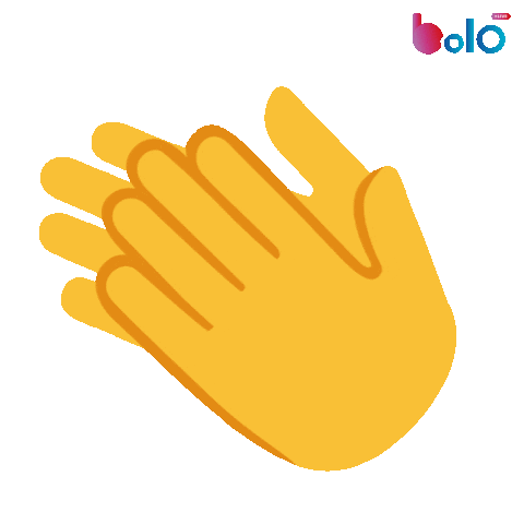 Clap Applause Sticker by BOLO LIVE