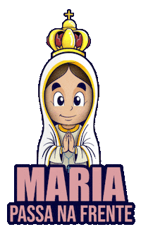 amiguinhosdedeus catholic catolico nossa senhora amiguinhosdedeus Sticker